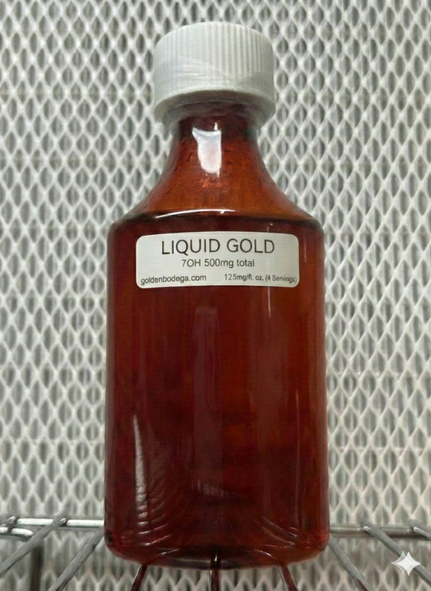 7OH - Liquid Gold: 500mg (4fl. oz. total)