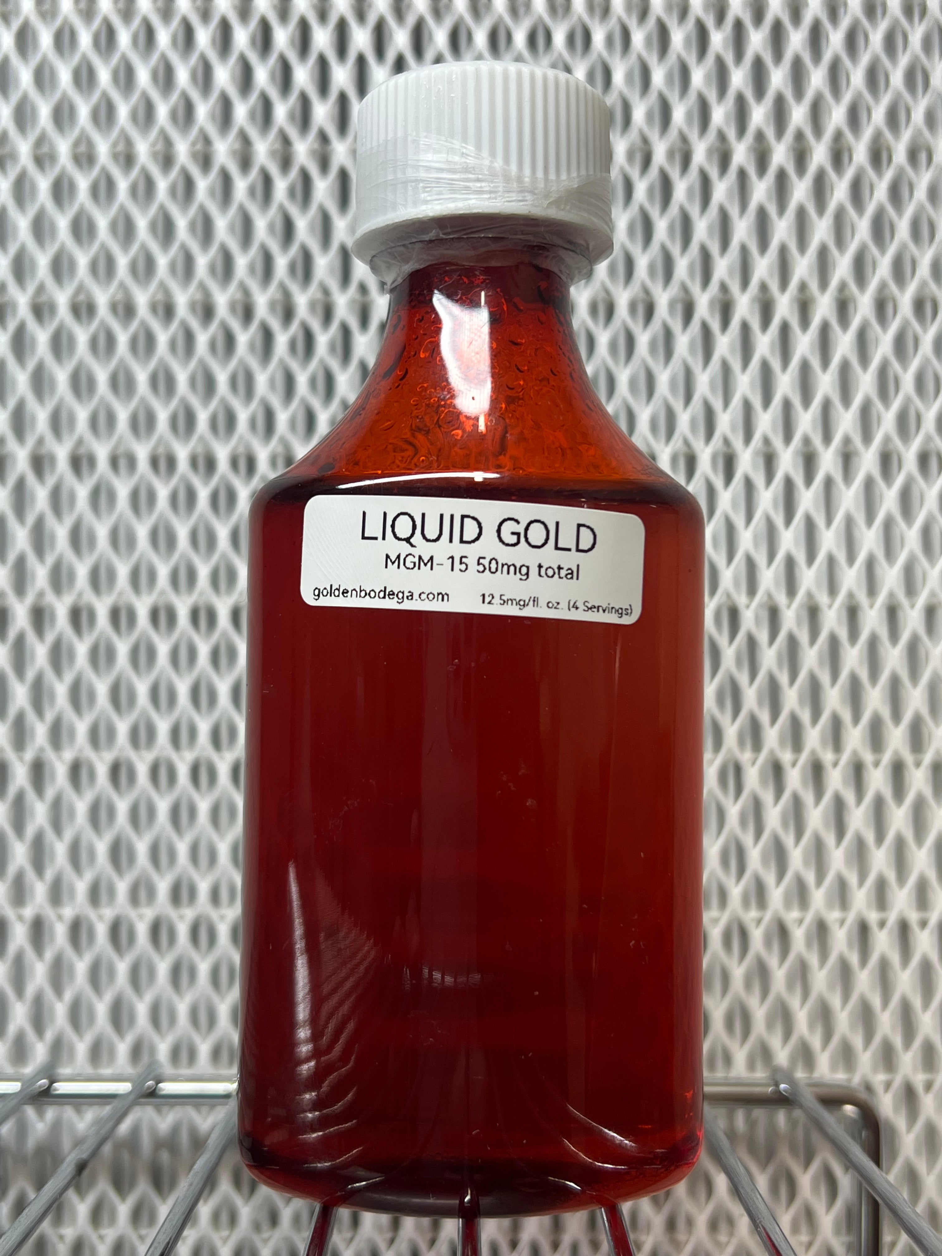 MGM15 - Liquid Gold: 50mg (4fl. oz. total)